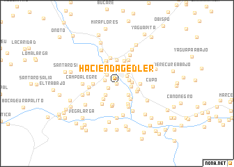 map of Hacienda Gedler