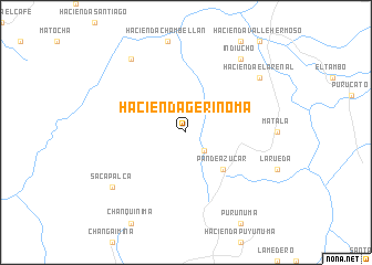 map of Hacienda Gerinoma
