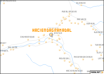 map of Hacienda Gramadal