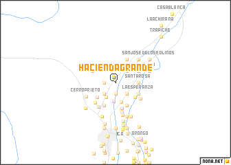 map of Hacienda Grande