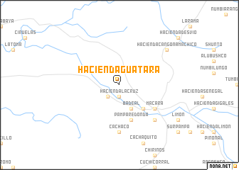 map of Hacienda Guatara