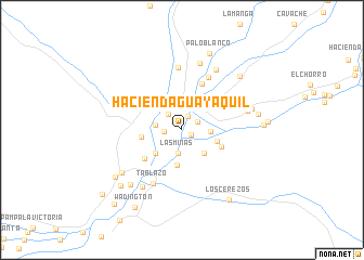 map of Hacienda Guayaquil