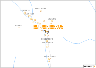 map of Hacienda Huarca