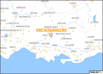 map of Hacienda Hucar