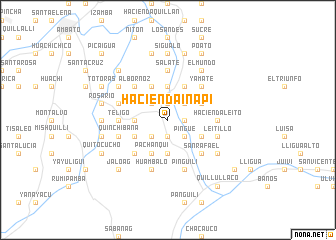 map of Hacienda Inapí