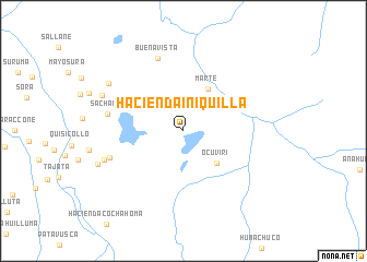 map of Hacienda Iniquilla