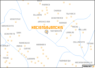 map of Hacienda Janchis