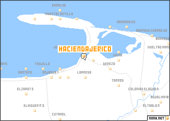 map of Hacienda Jerico