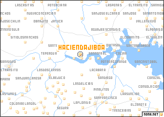 map of Hacienda Jiboa