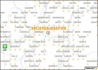 map of Hacienda Josefina