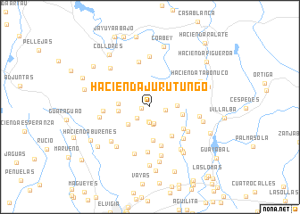 map of Hacienda Jurutungo