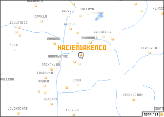 map of Hacienda Kenco