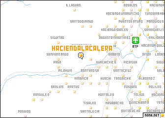 map of Hacienda La Calera