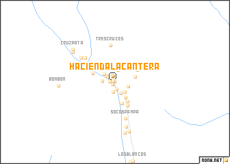 map of Hacienda Lacantera