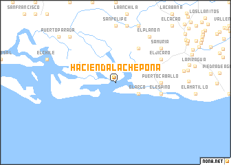 map of Hacienda La Chepona