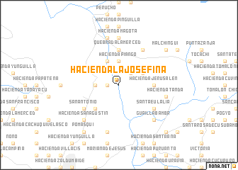 map of Hacienda La Josefina