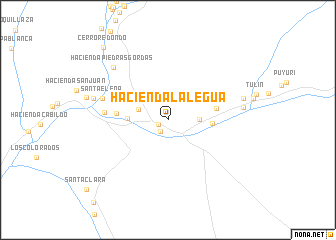 map of Hacienda La Legua