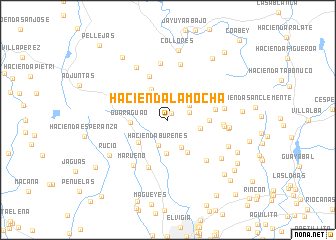 map of Hacienda La Mocha