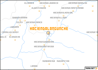 map of Hacienda Langunche