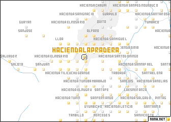 map of Hacienda La Pradera