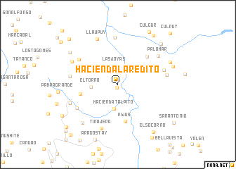 map of Hacienda Laredito