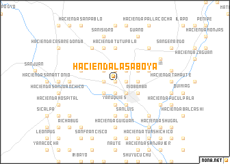 map of Hacienda La Saboya