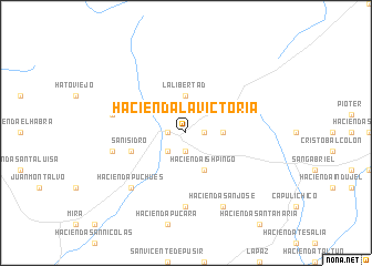 map of Hacienda La Victoria