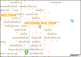 map of Hacienda La Victoria