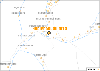 map of Hacienda La Viñita