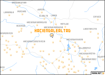 map of Hacienda Lealtad