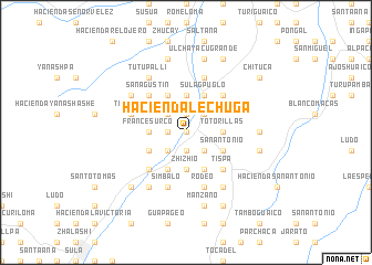 map of Hacienda Lechuga