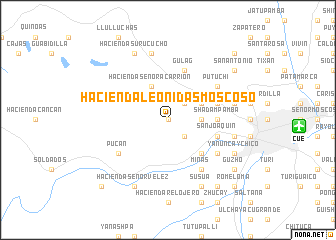 map of Hacienda Leonidas Moscoso