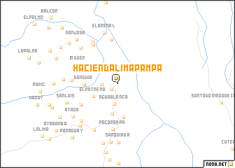 map of Hacienda Lima Pampa