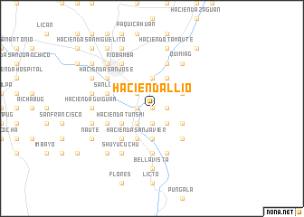 map of Hacienda Llio