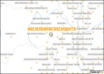 map of Hacienda Macas Chiquito