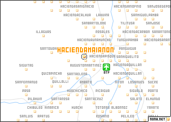 map of Hacienda Maiañon