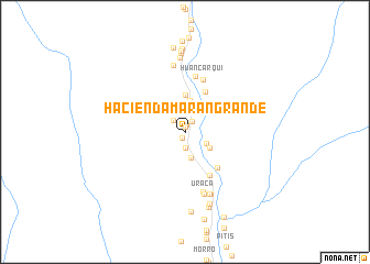 map of Hacienda Marán Grande