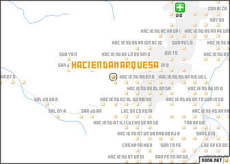 map of Hacienda Marquesa