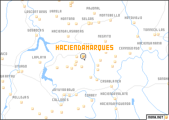 map of Hacienda Marques