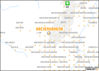 map of Hacienda Mena