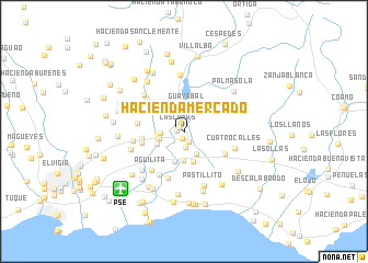 map of Hacienda Mercado