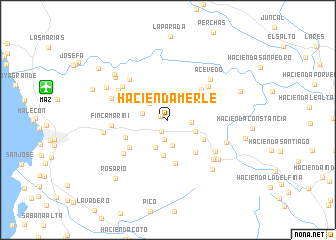 map of Hacienda Merle