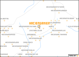 map of Hacienda Mier