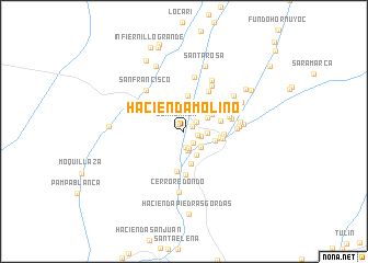 map of Hacienda Molino