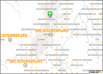 map of Hacienda Monjas