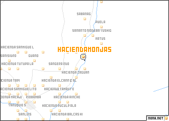 map of Hacienda Monjas