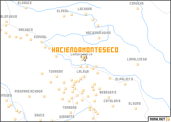 map of Hacienda Monte Seco
