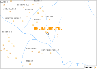 map of Hacienda Moyoc