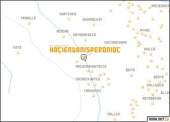 map of Hacienda Nisperonioc