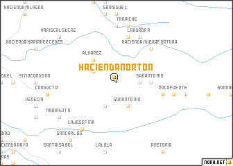 map of Hacienda Norton
